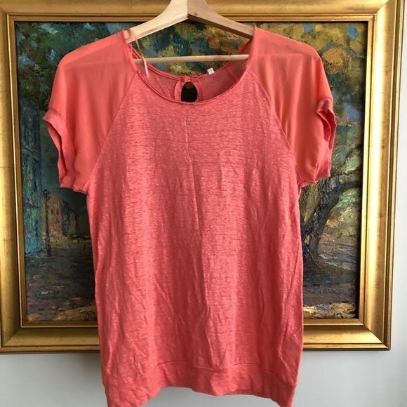 ☝️FREE ADD ON☝️- Willow & Clay peach 🍑 top - Picture 1 of 6